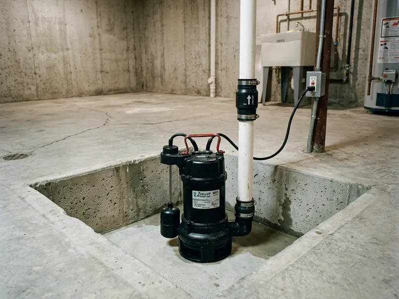 Sump Pump Installation Plumber in Pondsville, MD